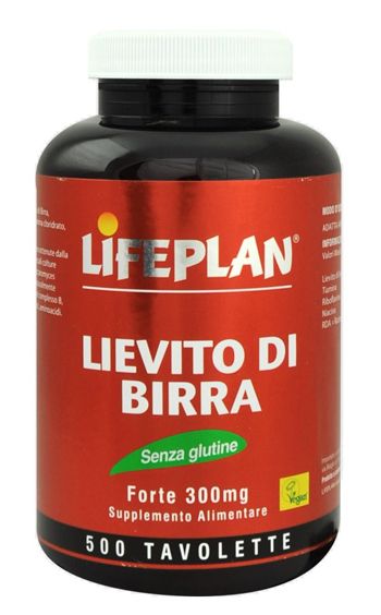 Lifeplan Lievito Di Birra Supplemento Alimentare 500 Tavolette