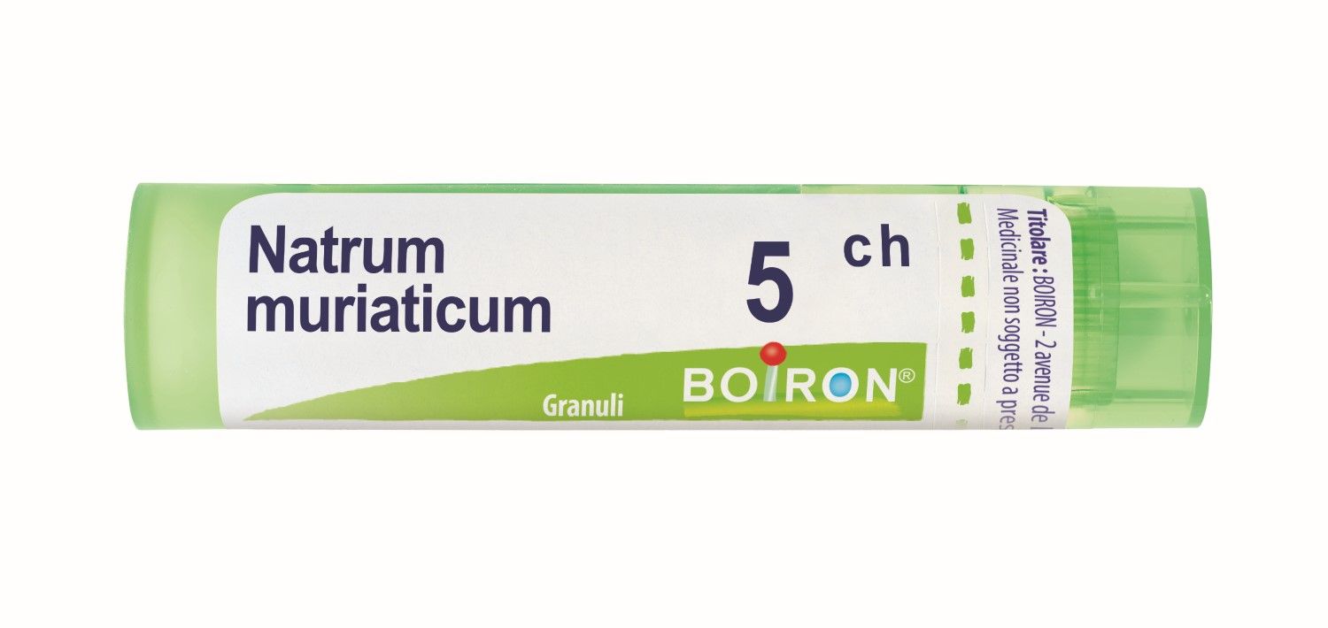 Boiron Natrum Muriaticum 5ch 80 Granuli Contenitore Multidose