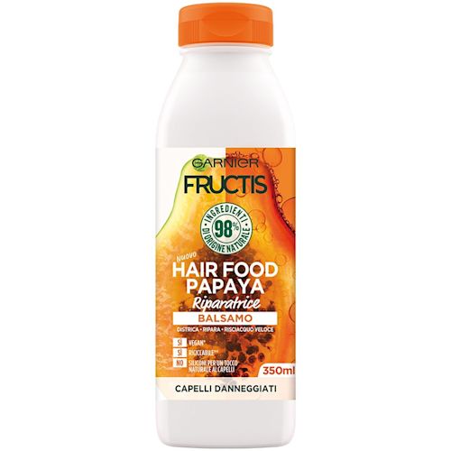 981286305 - Garnier Fructis Hair Food Papaya Balsamo Riparatore capelli danneggiati 350ml - 4737356_1.jpg