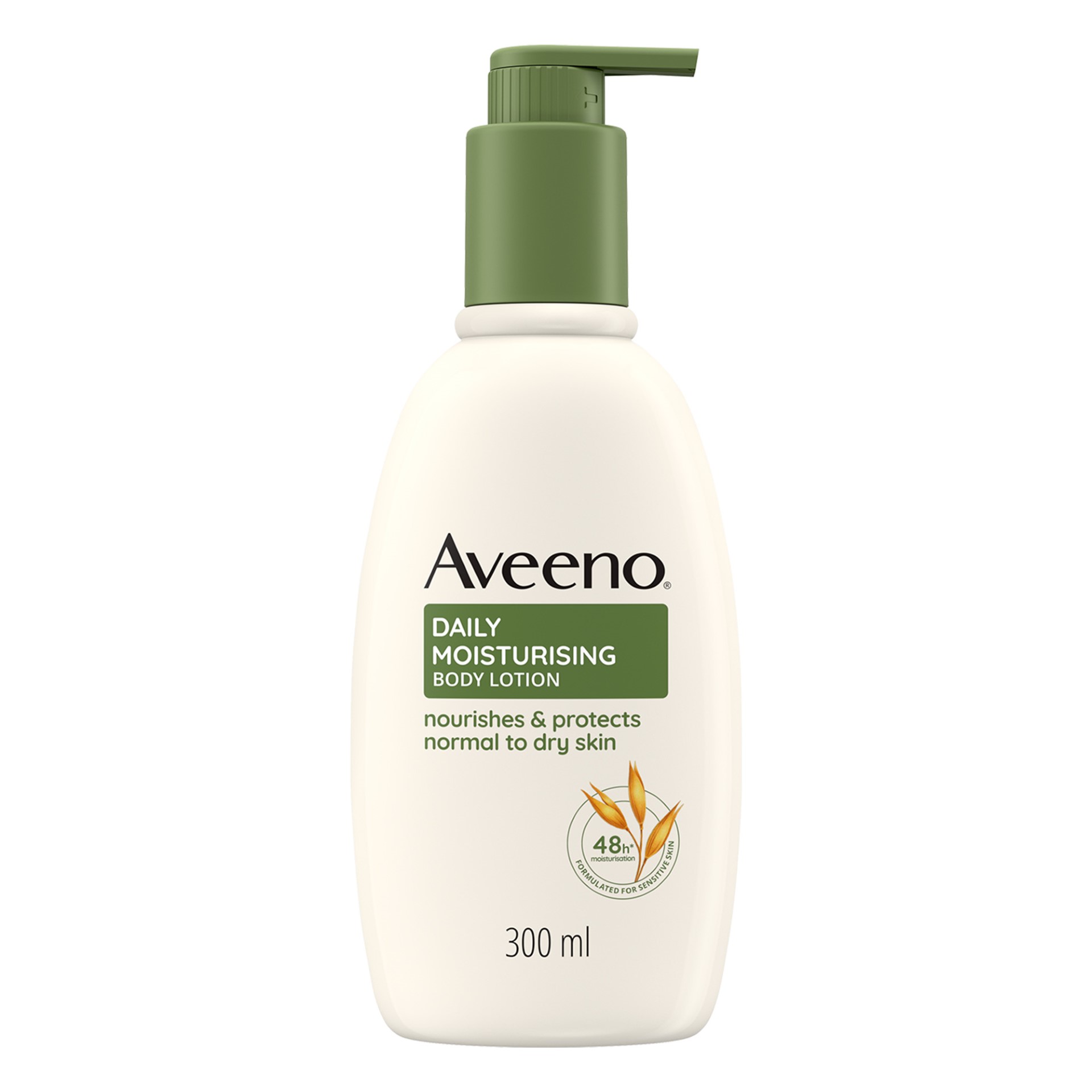 Aveeno Crema idratazione Corpo A Rapido Assorbimento Con Avena Colloidale Con Pump 300ml