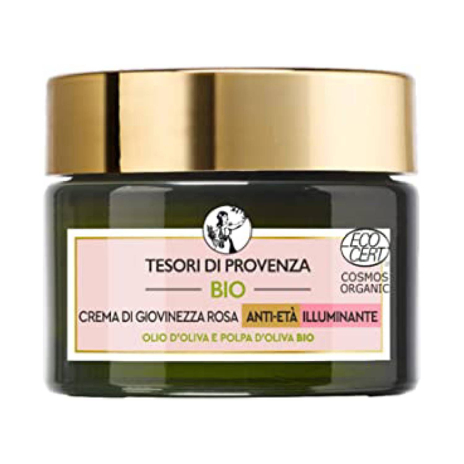 Tesori Di Provenza Crema Di Giovinezza Rosa Anti-età Illuminante 50ml ...