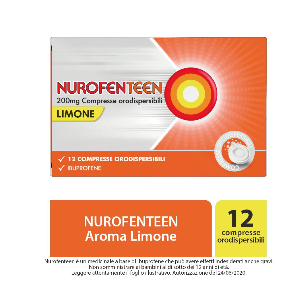 035677145 - Nurofenteen 12 Compresse Orodispersibili 200 Mg Limone - 2985943_2.jpg