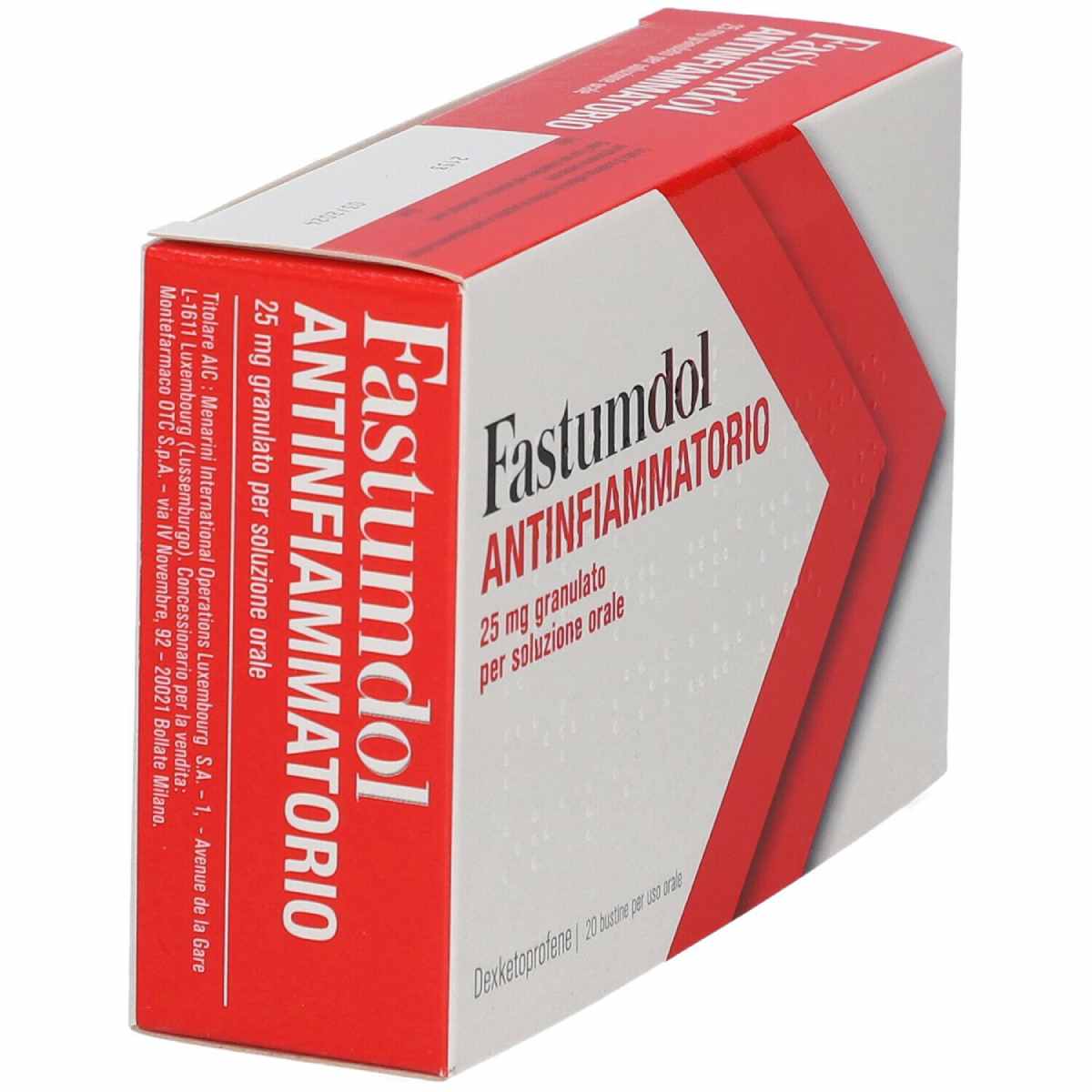 Fastumdol 25mg Anti-infiammatorio Soluzione Orale 20 Bustine Monodose