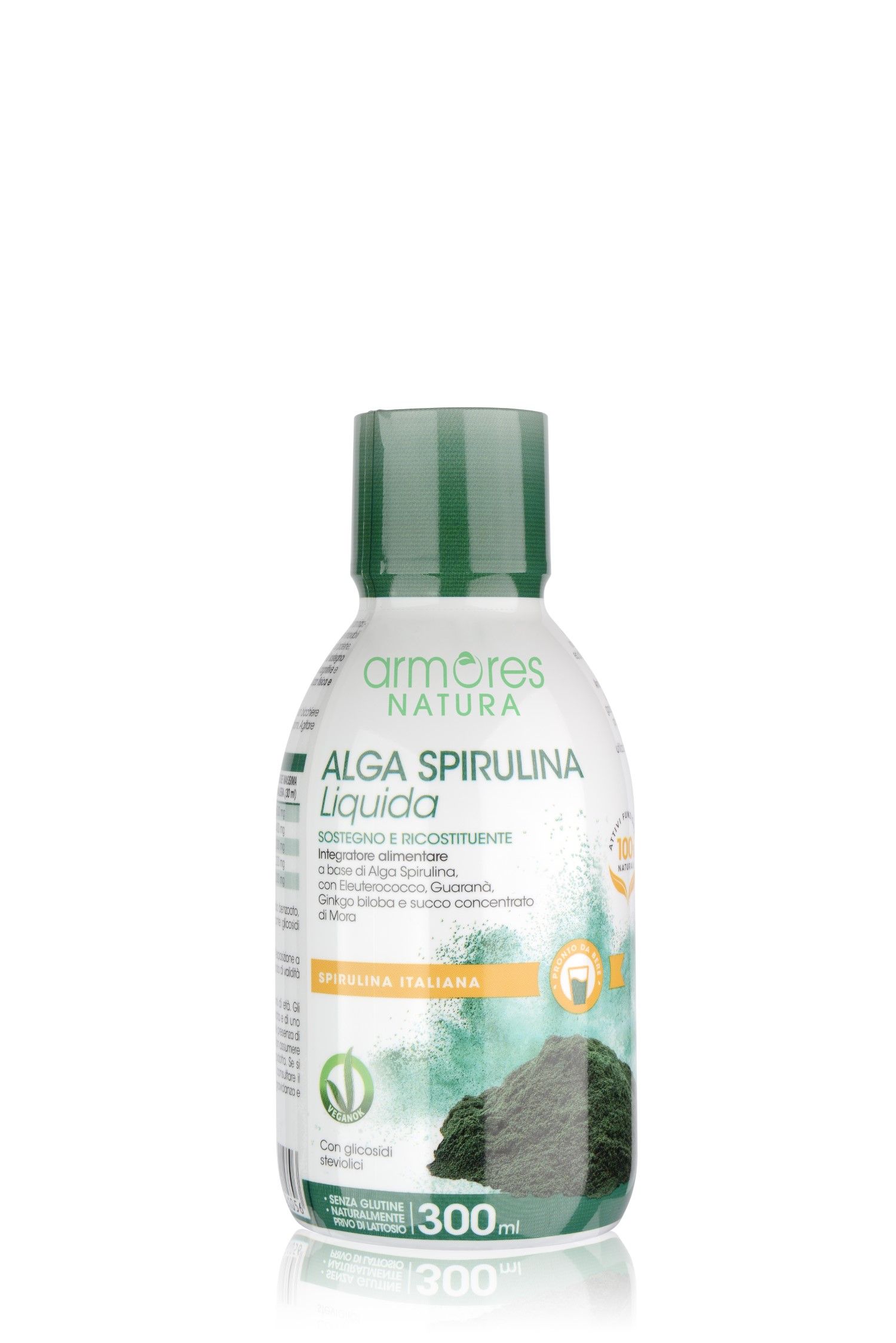 Armores Natura Alga Spirulina Liquida Integratore 300ml