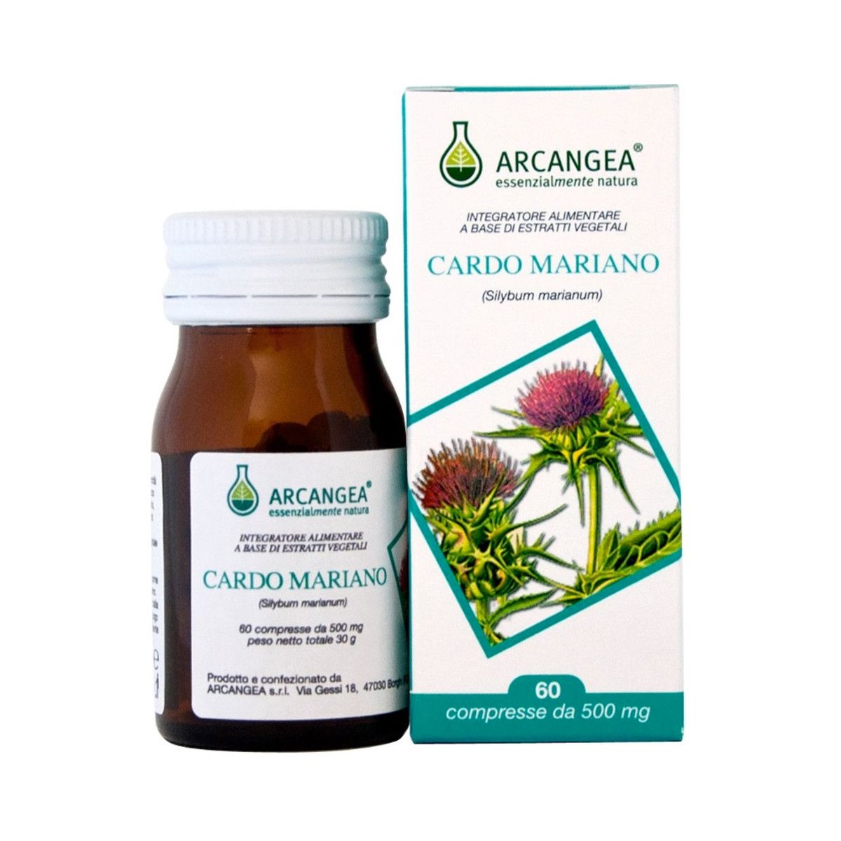 Cardo Mariano Integratore Benessere Fegato 60 Capsule