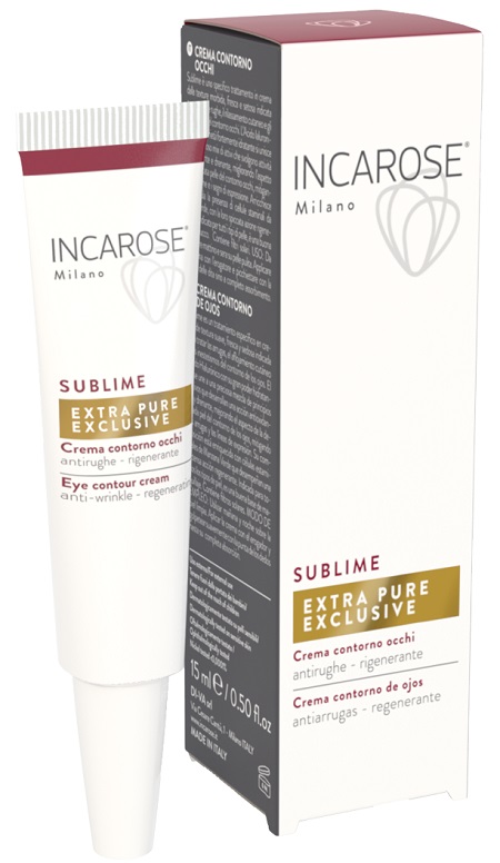 Incarose Sublime Extra Pure Exclusive Contorno Occhi 15ml