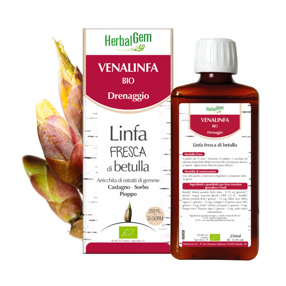 Herbalgem Venalinfa Bio 250ml