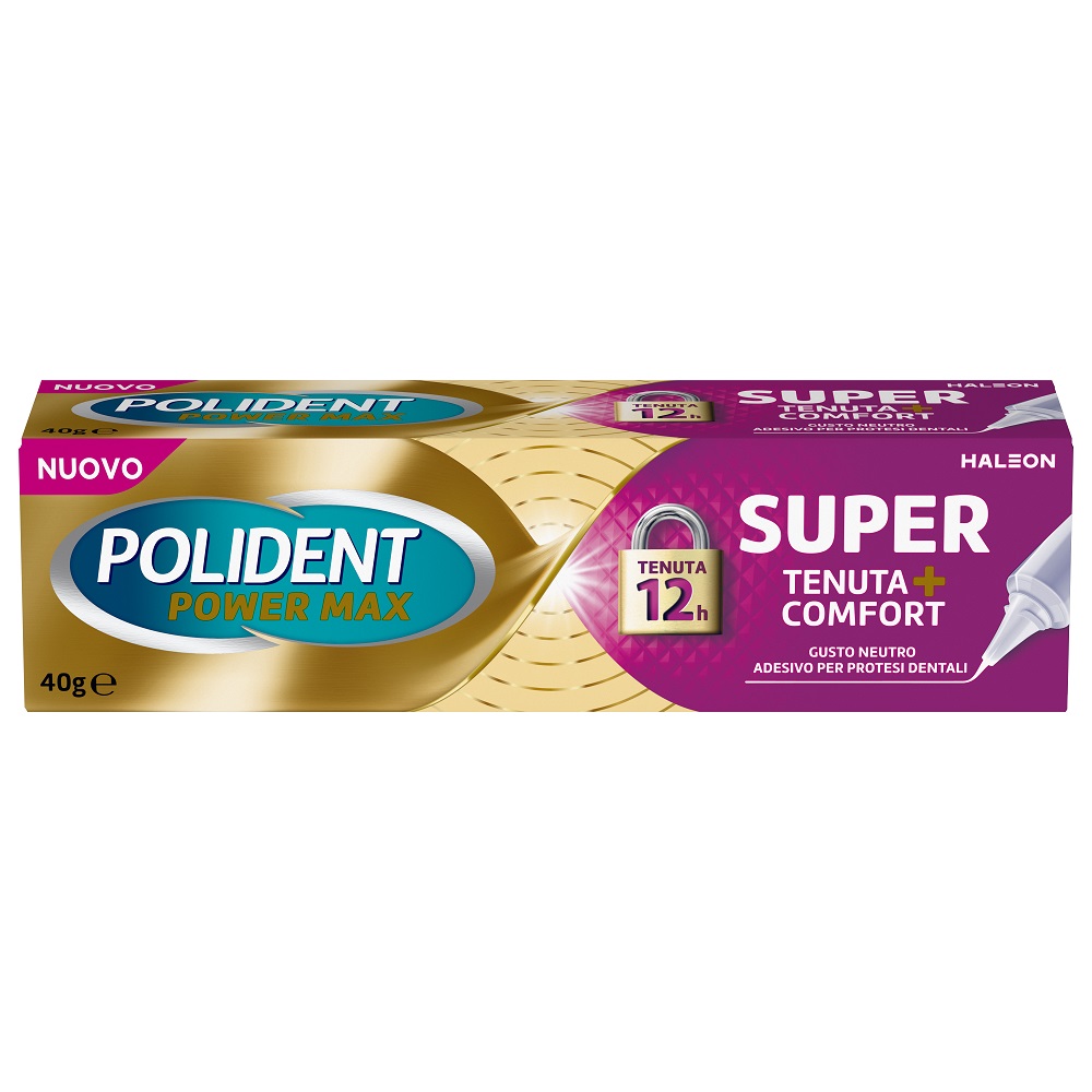image - 985917943 - CREMA ADESIVA PROTESI DENTALI POLIDENT POWER MAX SUPER TENUTA+COMFORT 40 G - 4711559_2.jpg