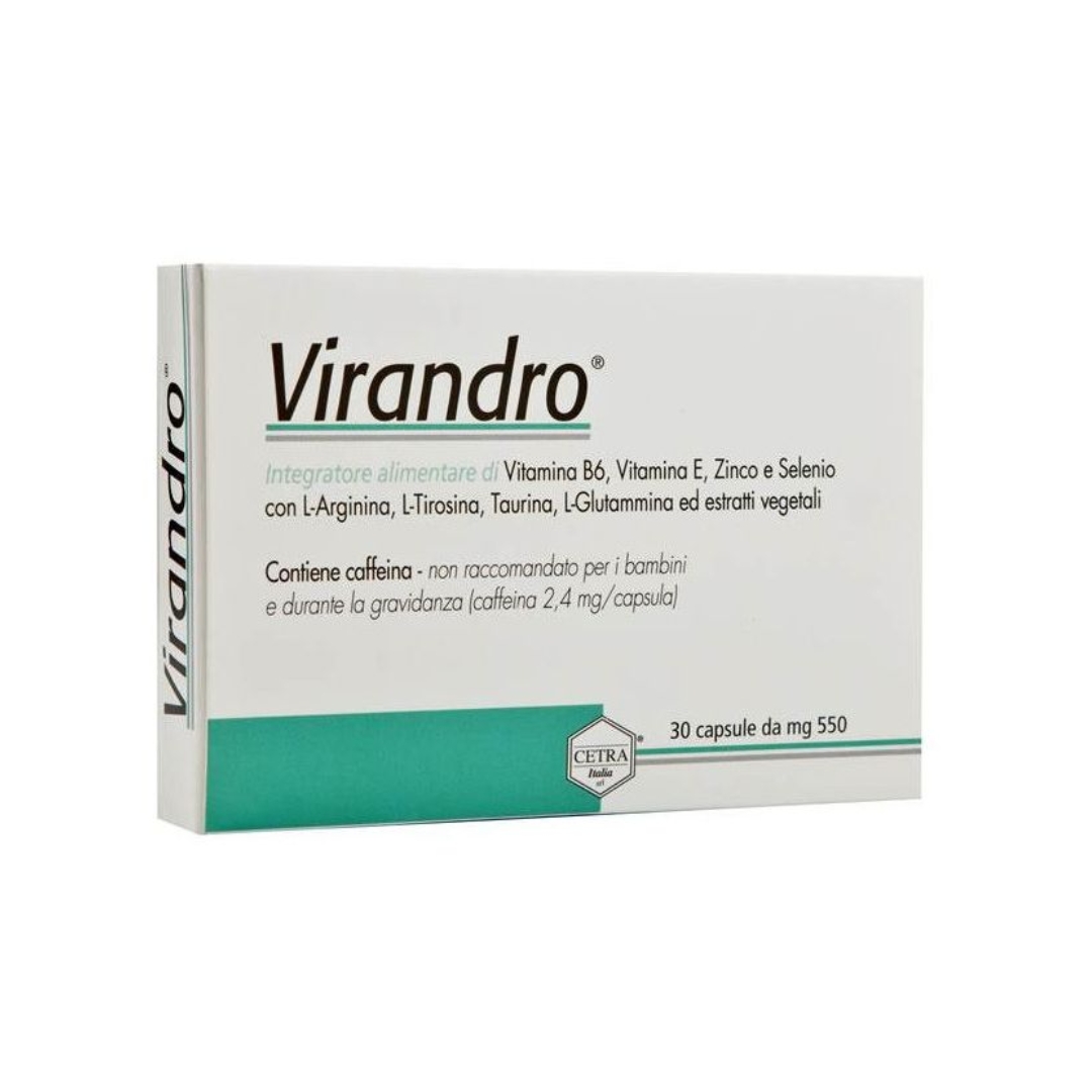 Virandro Integratore Tonificante E Stimolante 30 Compresse