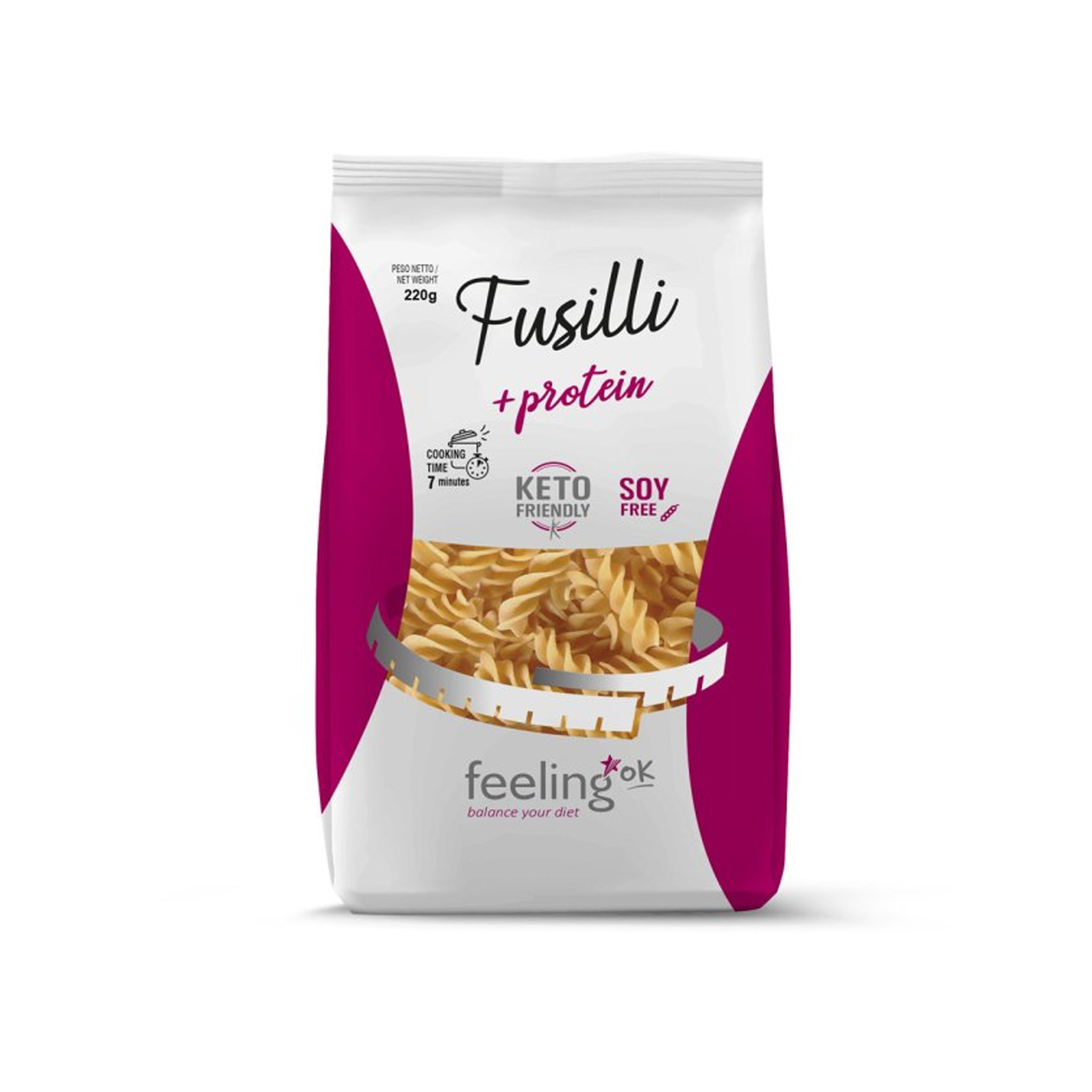 Feeling Ok Fusilli Pasta 220g