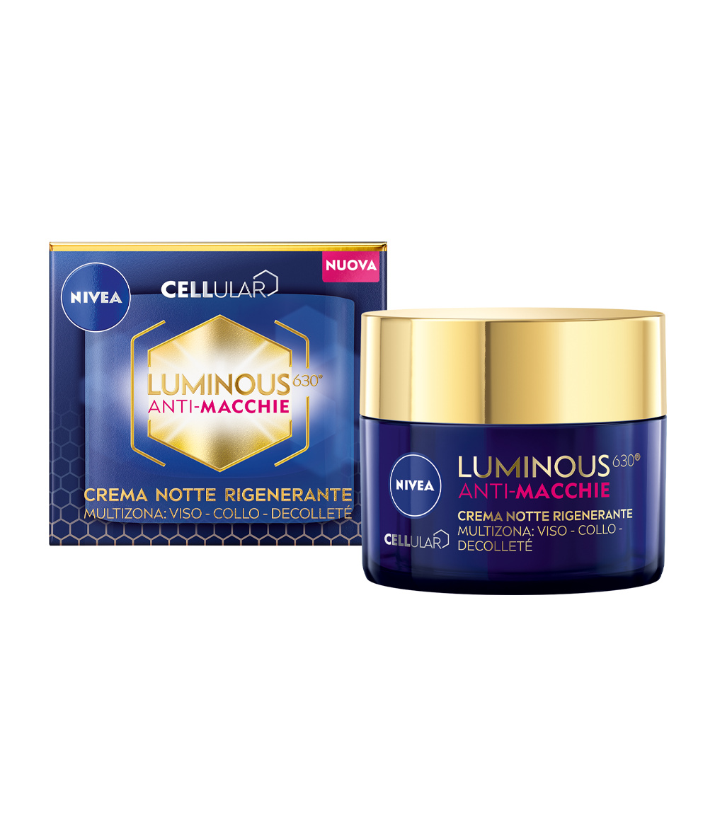 Nivea Cellular Luminous630 Anti-macchie Crema Viso Notte Rigenerante 50ml