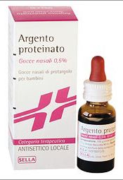 Argento Proteinato Gocce Nasali 0,5% 10ml