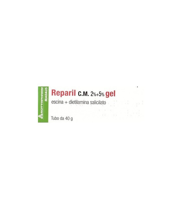 Reparil Cm 2%+5% Gel Trattamento Dolori Muscolari 40g