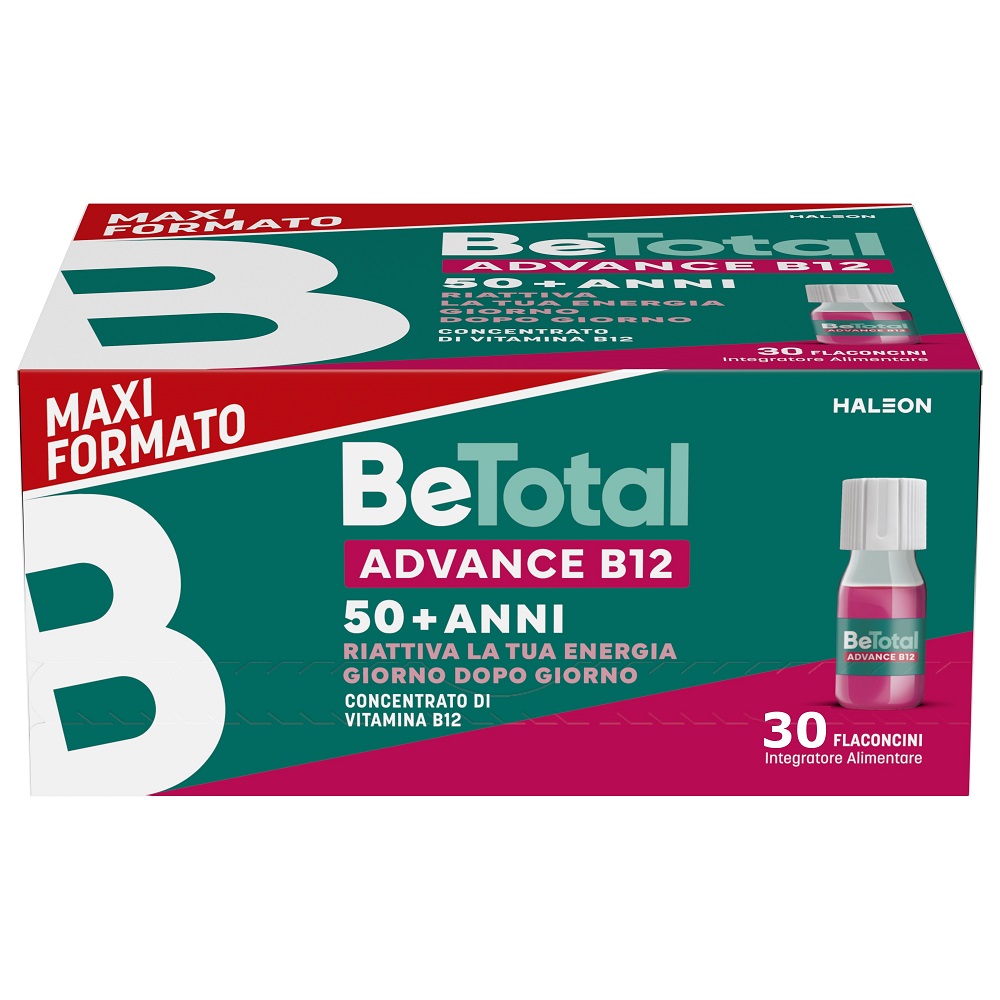 Be-total Advance B12 50+ Anni 30 Flaconcini