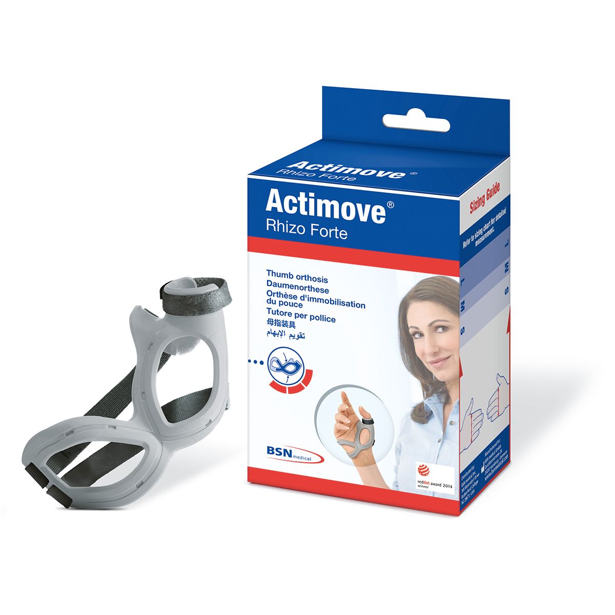 Actimove Rhizo Forte Tutore Per Pollice Sinistro Taglia S