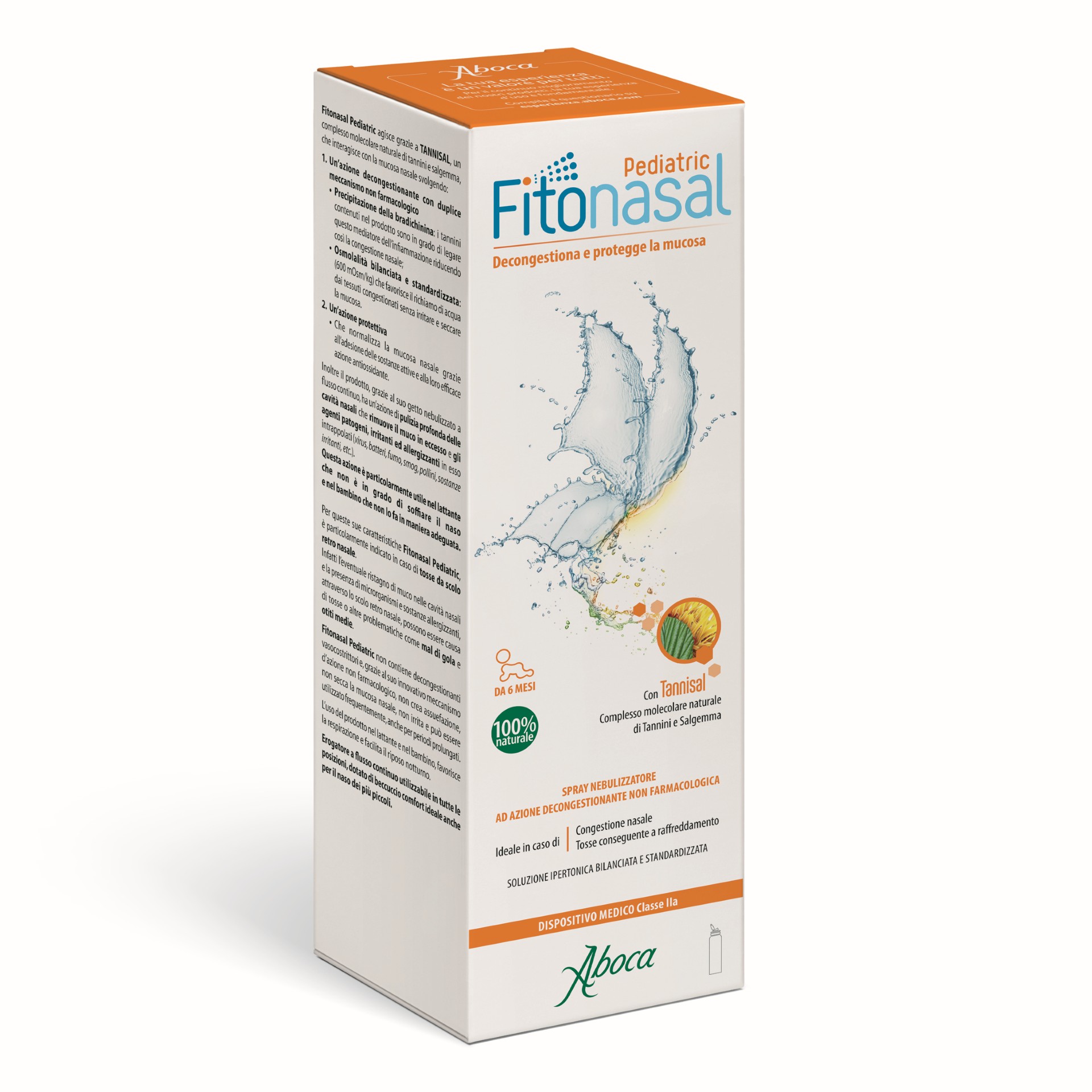 Aboca Fitonasal Pediatric Nebulizzatore Spray 125ml