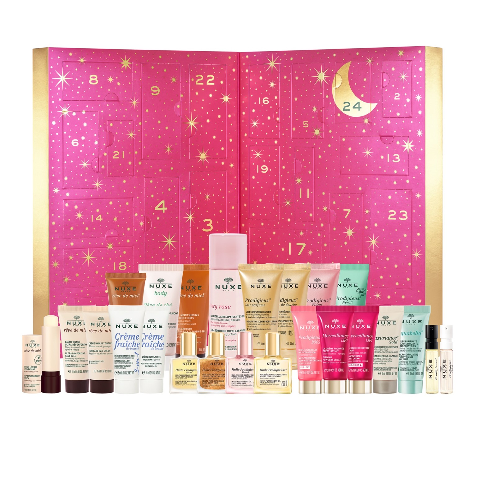 Nuxe Xmas Calendario Avvento 2023 24 Pezzi - Top Farmacia