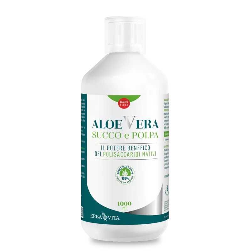 Aloe Vera Succo Polpa Integratore 1000ml