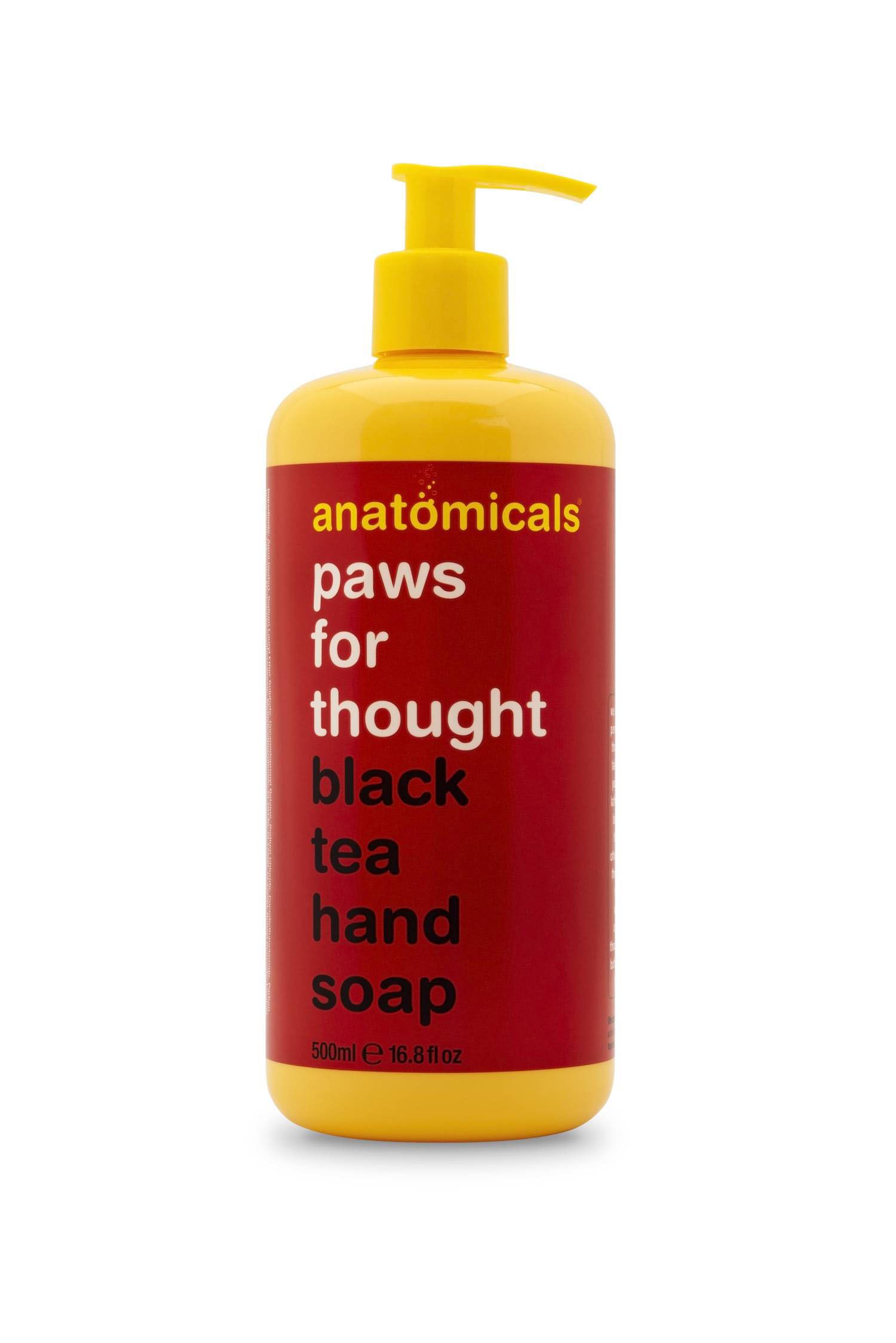 Anatomicals Black Tea Hand Soap Sapone Mani 500ml