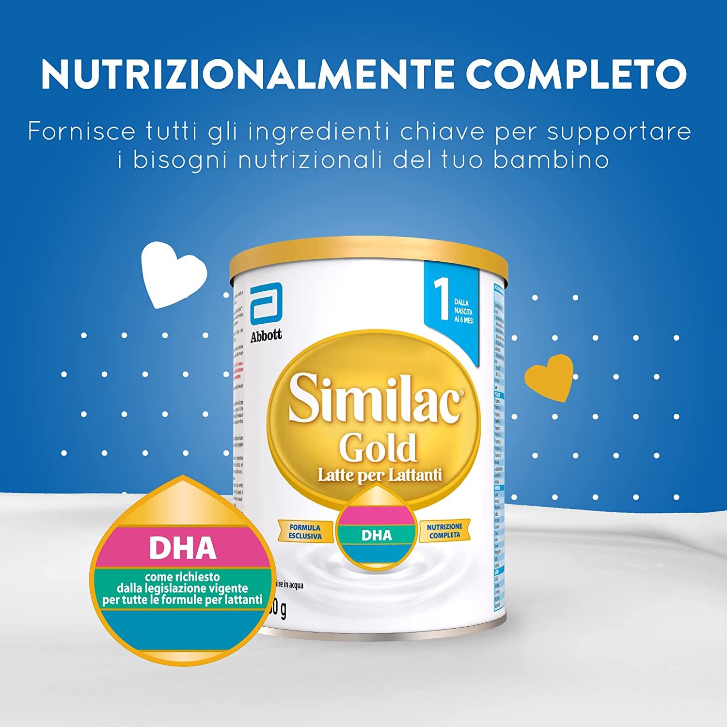 image - 944909617 - Similac Gold Stage 1 Latte in Polvere per Neonati dalla Nascita ai 6 Mesi 900g - 4709816_4.jpg