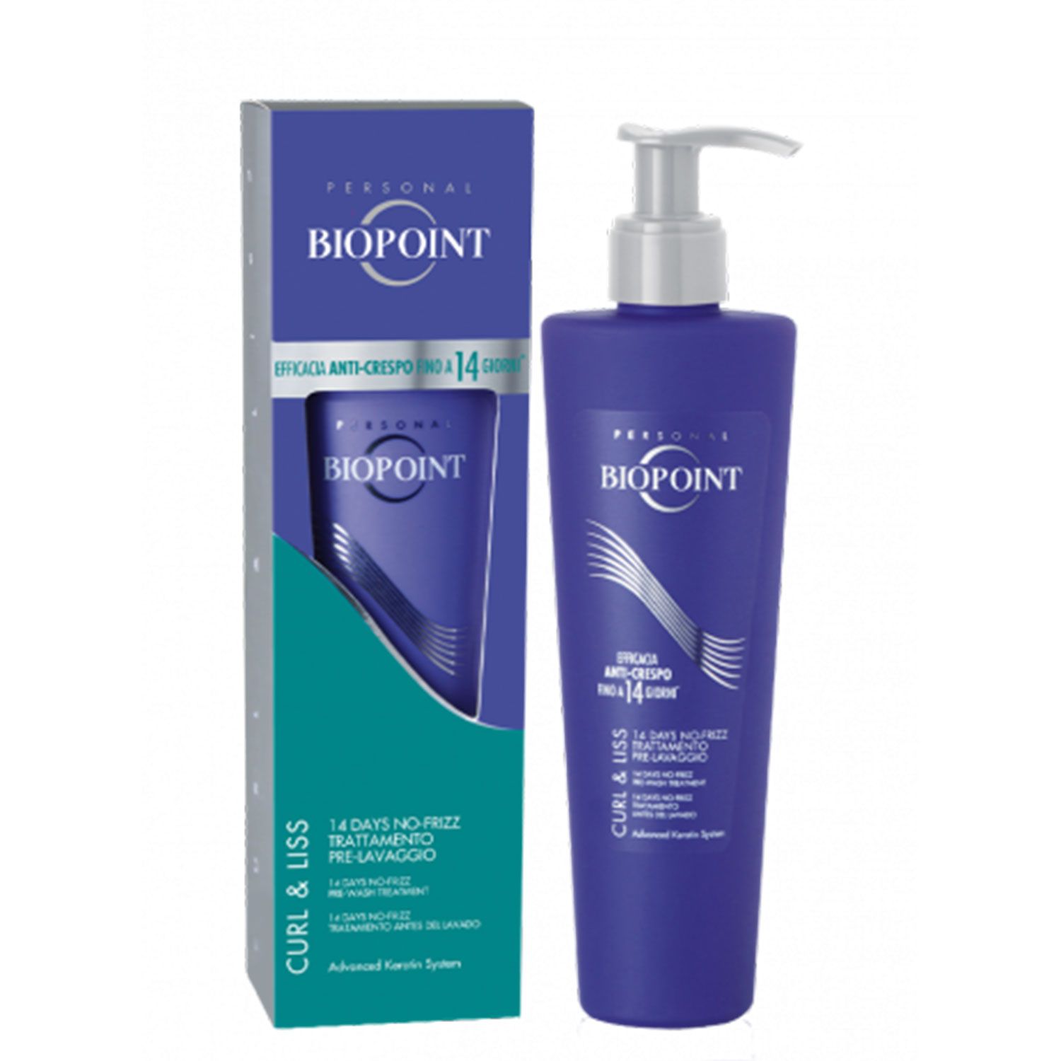 Biopoint Curl E Liss Trattattamento Anticrespo Capelli 200ml