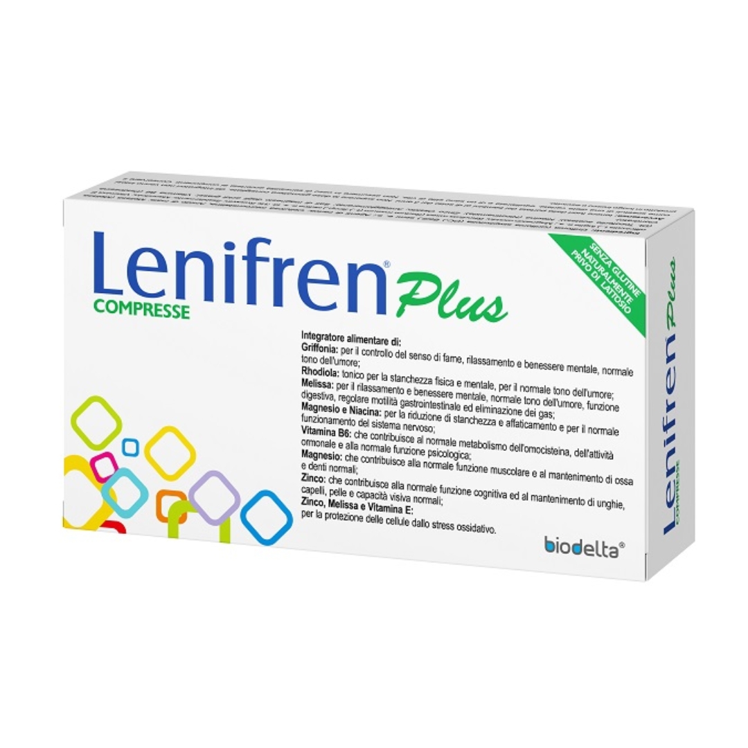 Lenifren Plus Integratore Benessere Dell'organismo 30 Compresse