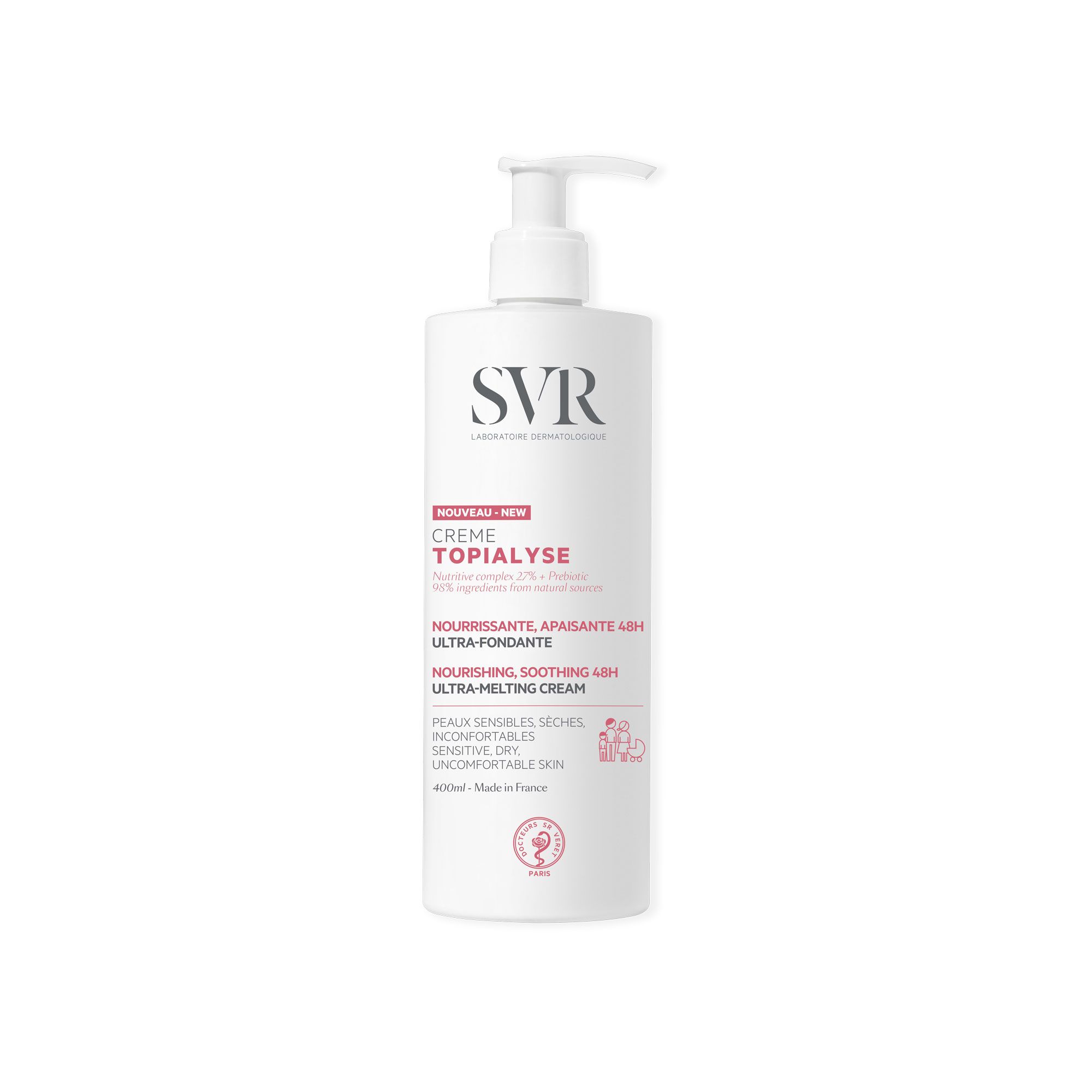 Svr Topialyse Crema Anti Secchezza 400ml