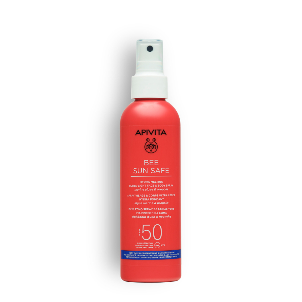 Apivita Spray Hydra Melting Viso E Corpo Ultra-leggero SPF 50 200ml