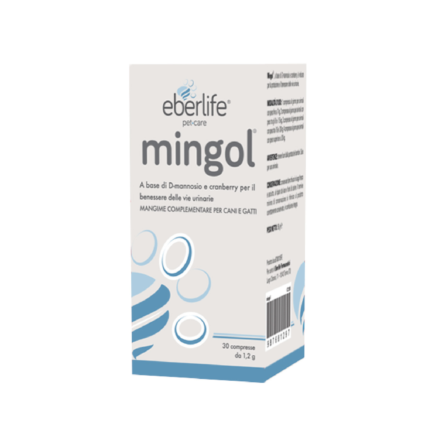 Mingol Mangime Complementare Per Animali 30 Compresse