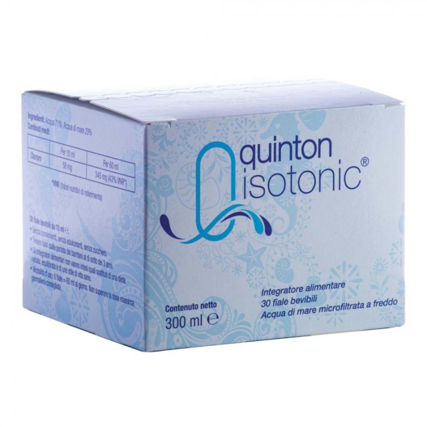 Quinton Isotonic Integratore Plasma 30 Fiale