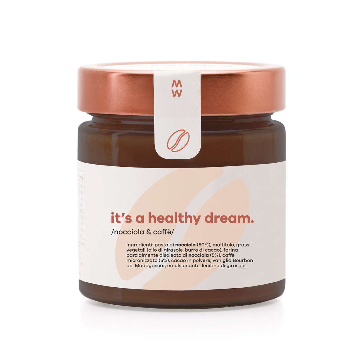 Pharmapower It’s A Healthy Dream Crema Spalmabile 100% Nocciola E Caffè 200g