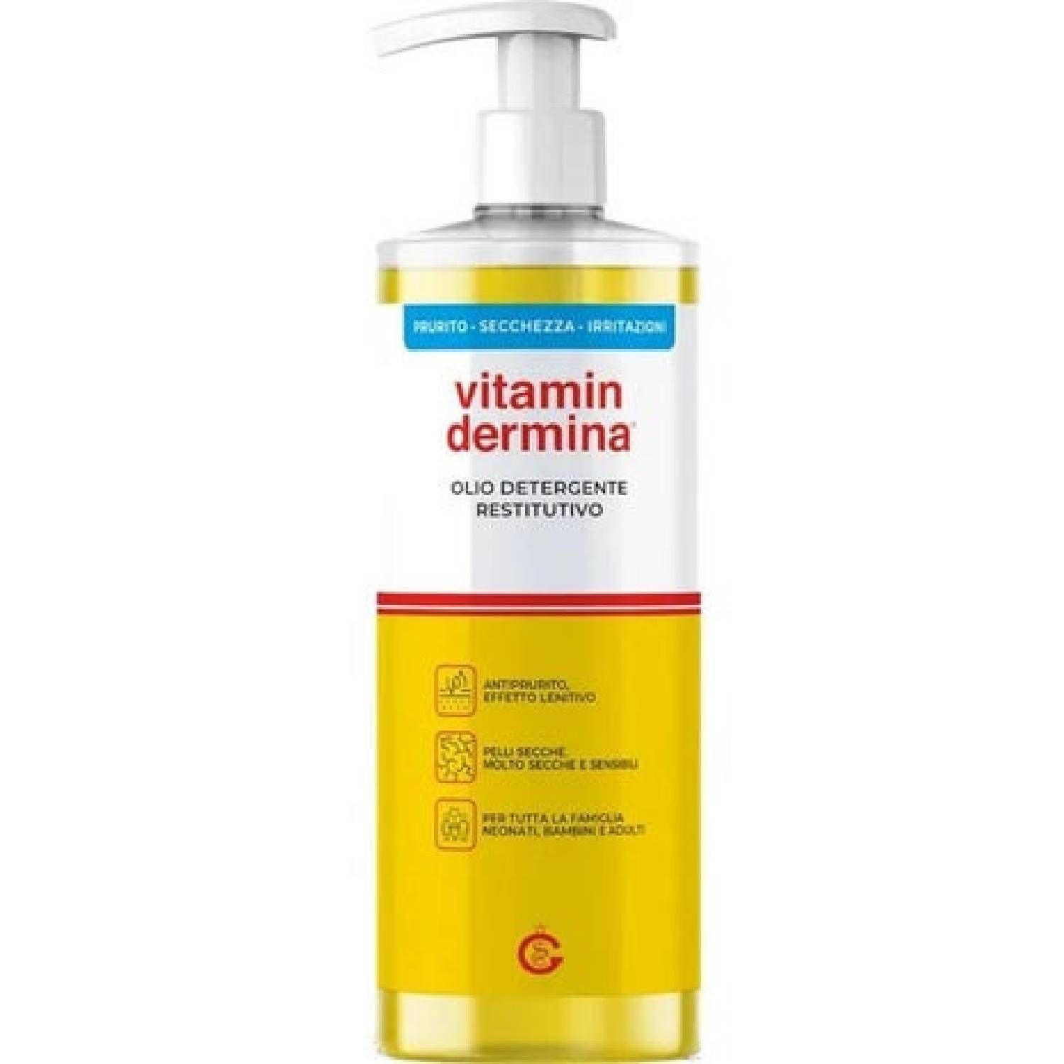 Vitamindermina Olio Detergente Restitutivo 500ml