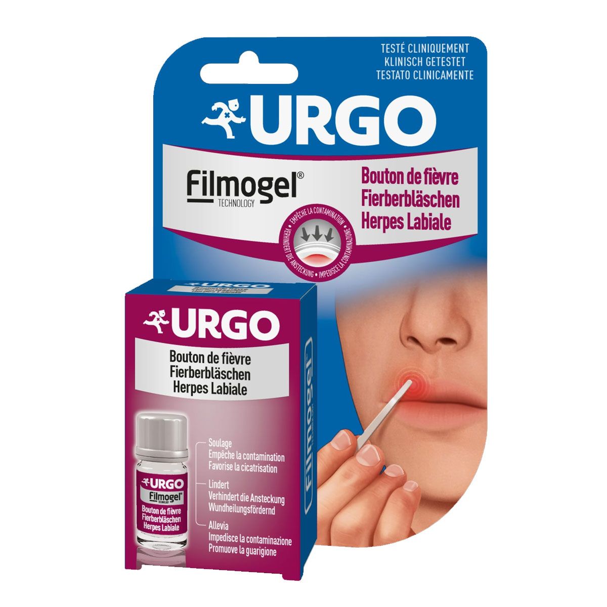 Urgo Herpes Labiale Cerotto Liquido 3ml