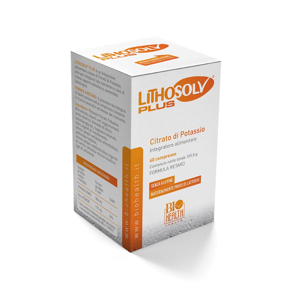 image - 934179704 - Lithosolv Plus Integratore con Citrato di potassio 60 compresse - 7880146_2.jpg