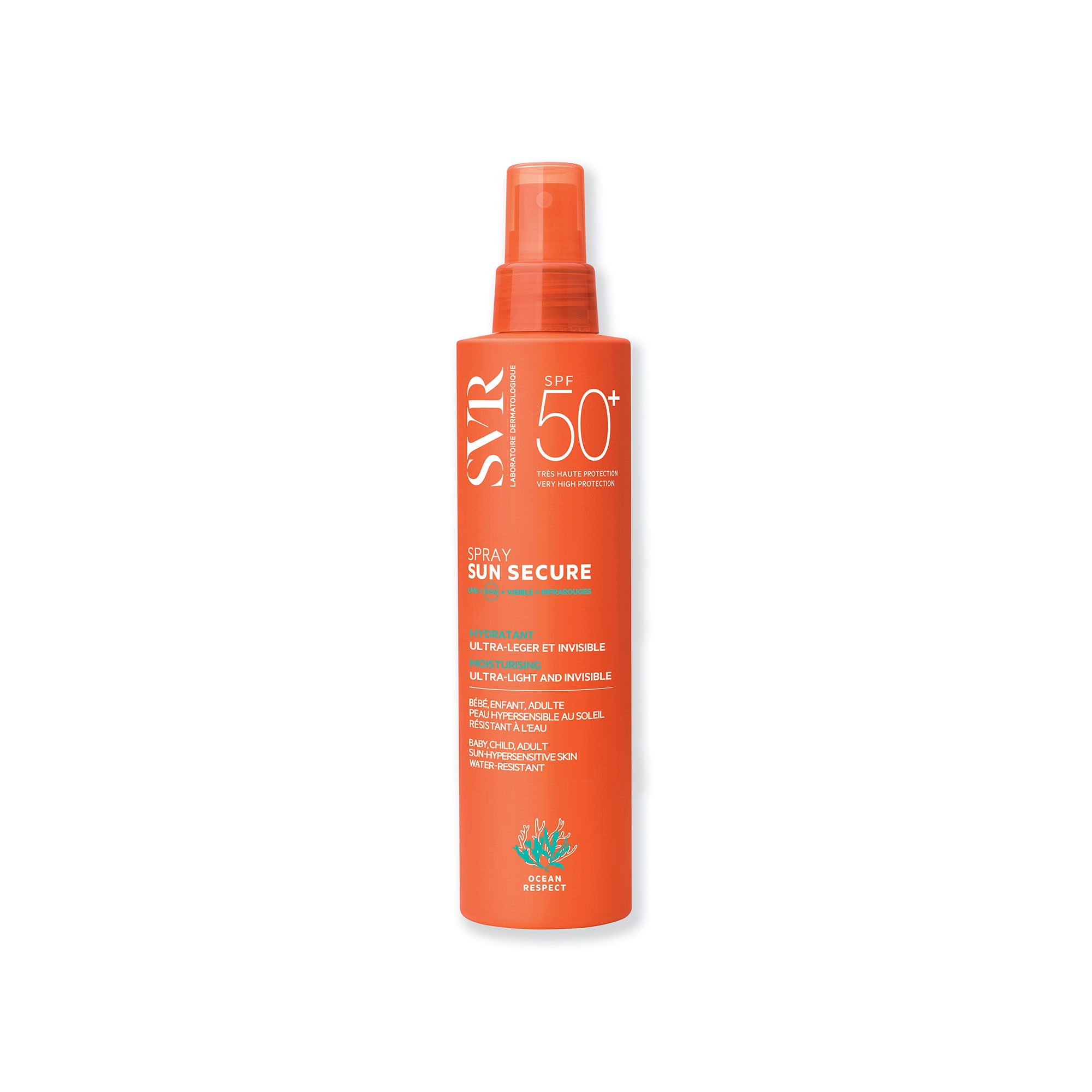 Svr Sun Secure spray protezione solare Idratante SPF 50+ 200ml