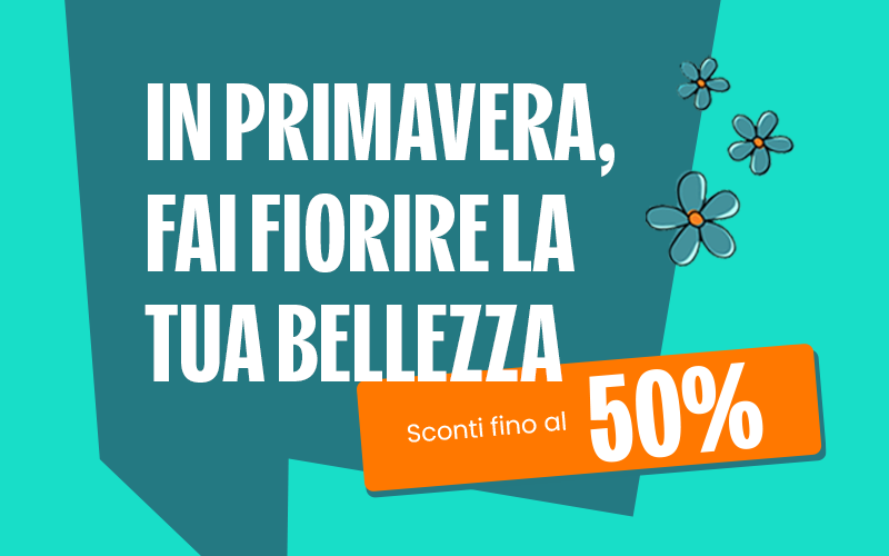 image - Cosmetici - In Primavera fai fiorire la tua bellezza - Sconti fino al 50% - Immagine di copertina