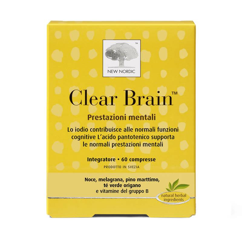 Clear Brain Integratore 120 Compresse