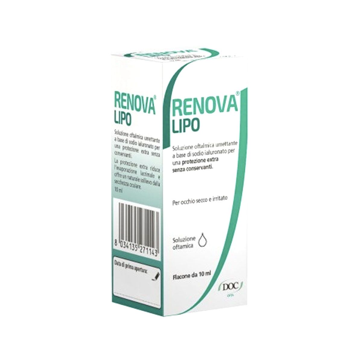 Renova Lipo Collirio Con Acido Ialuronico 0,4% 10ml