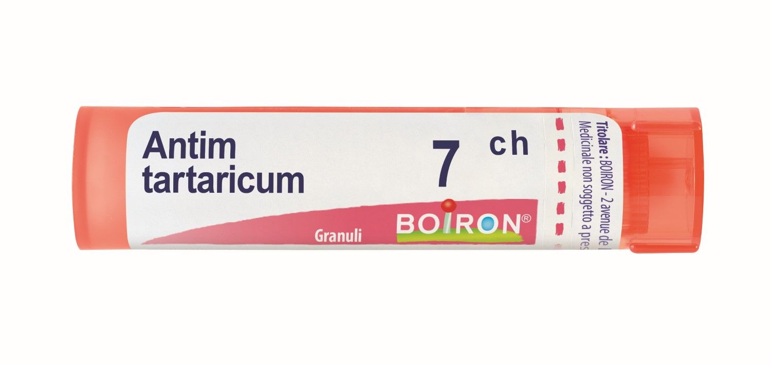 Boiron Antimonium Tartaricum 7ch 80 Granuli Contenitore Multidose