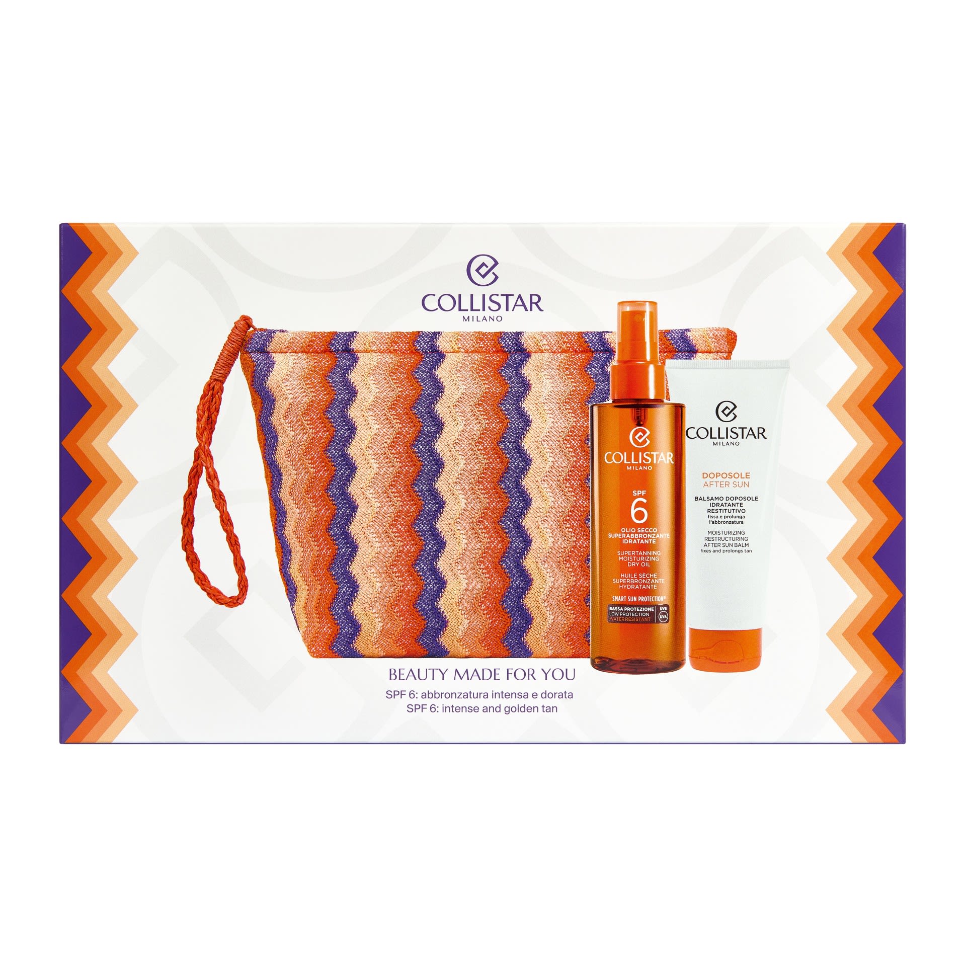 image - 952042772 - Cofanetto solare con olio secco SPF6 per favorire un’abbronzatura intensa e balsamo doposole lenitivo. - 4867692_1.jpg