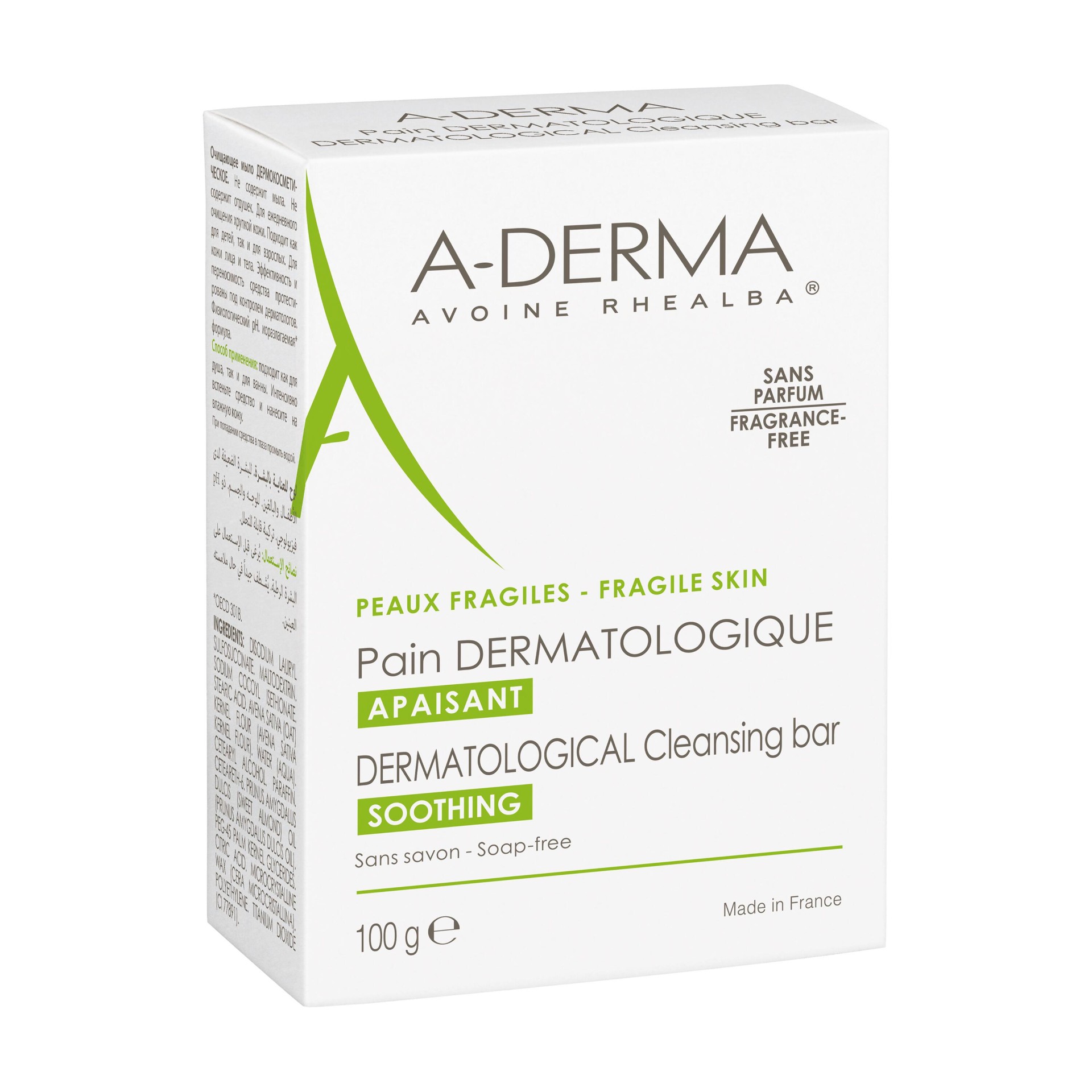 A-derma Pane Dermatologico Pelli Fragili 100g