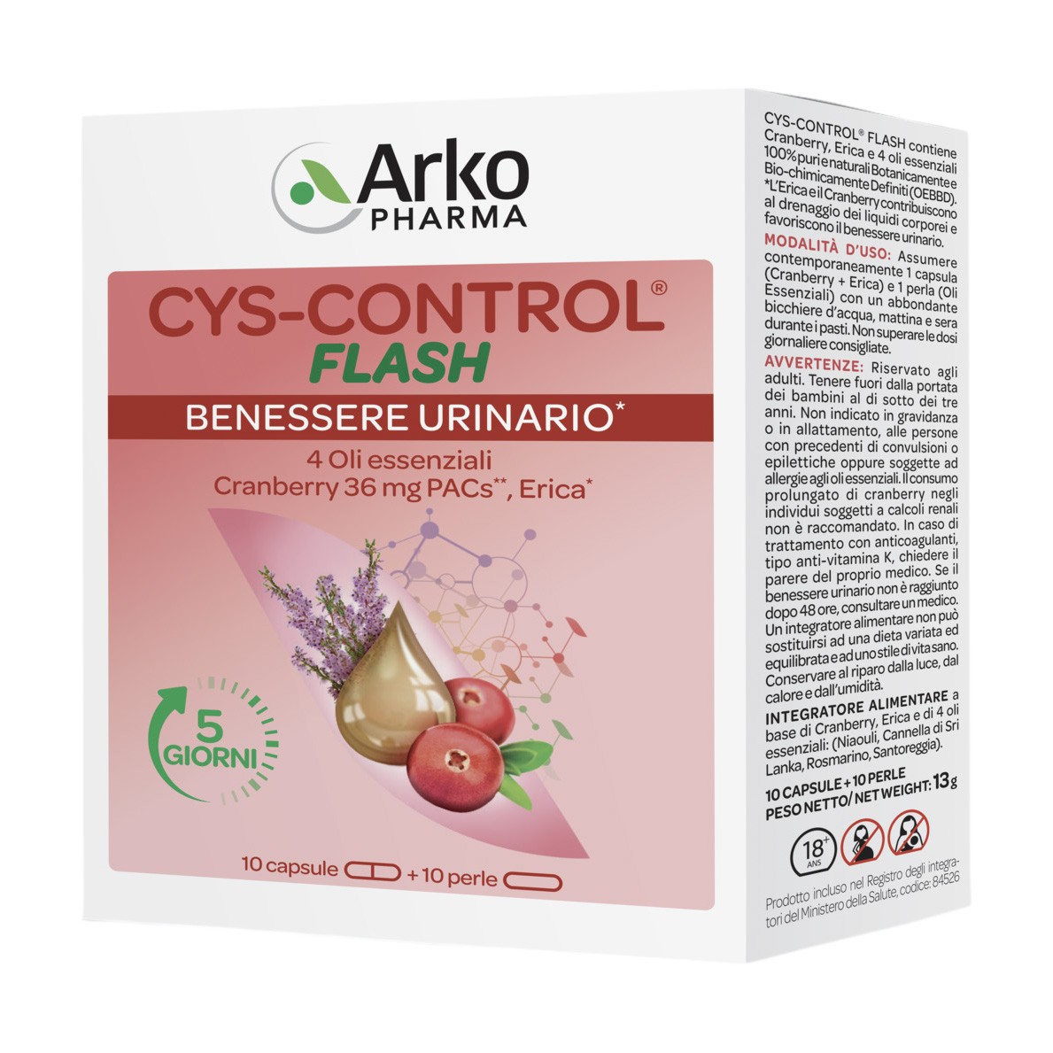 image - 970516391 - CYS-CONTROL FLASH 20 CAPSULE - 4727459_4.jpg