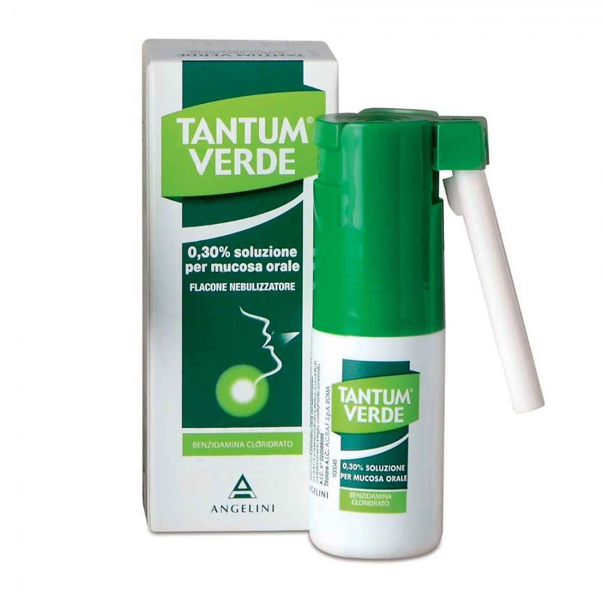 Tantum Verde Nebulizzatore 0,30% Soluzione Per Mucosa Orale 15ml