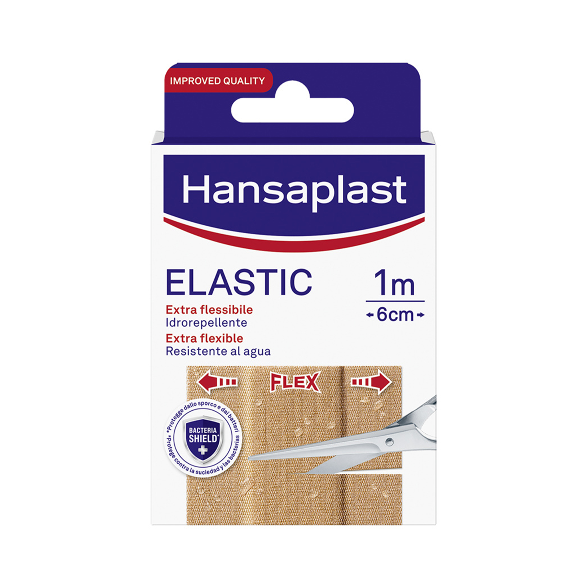 Hansaplast Cerotti Elastic Striscia Cerotti Flessibili Per Le Articolazioni 10 Pezzi Da 1m X 6cm