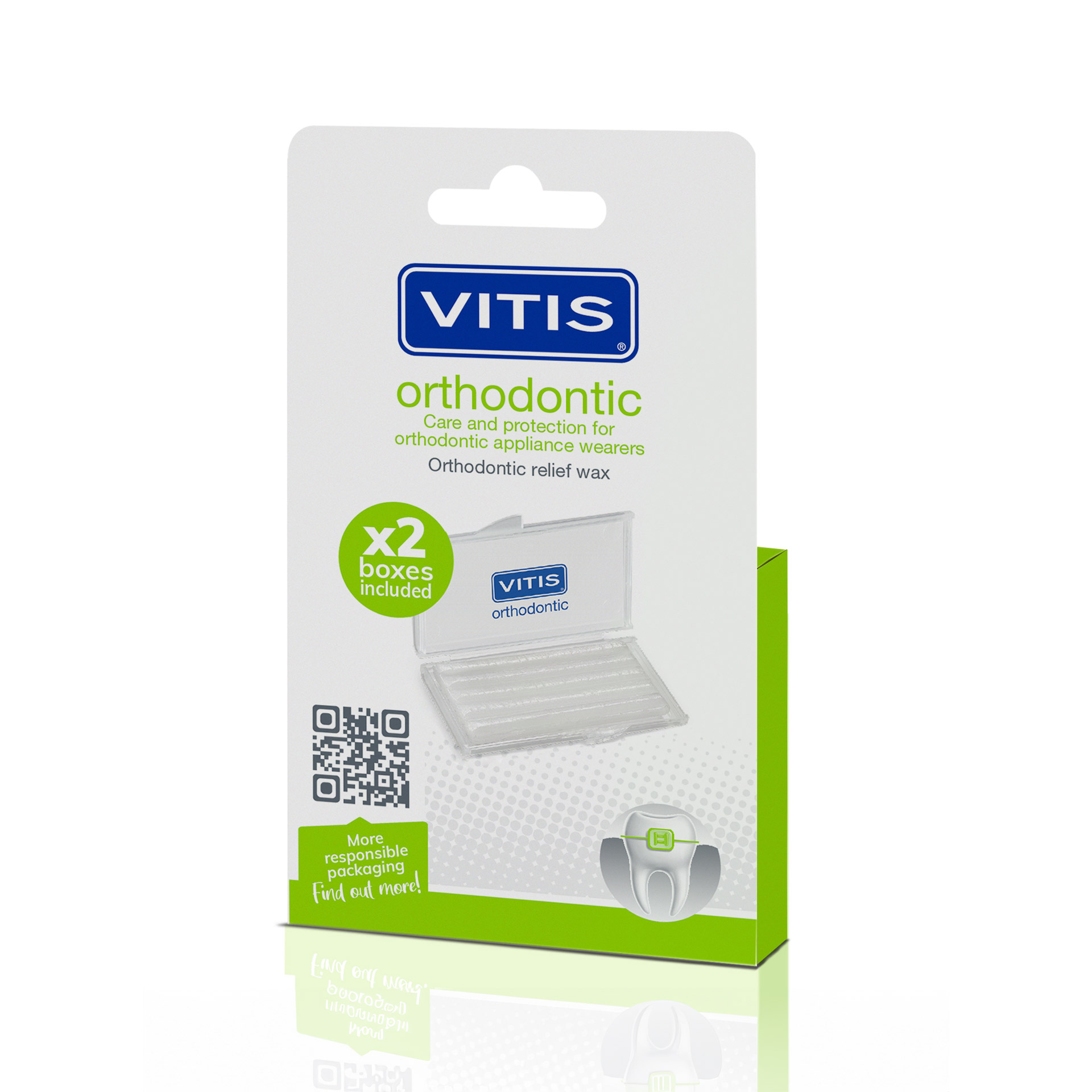 Dentaid Vitis Orthodontic Cera Ortodontica 2 Confezioni