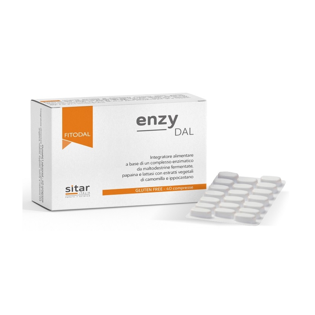 Enzydal Integratore Digestione 40 Compresse