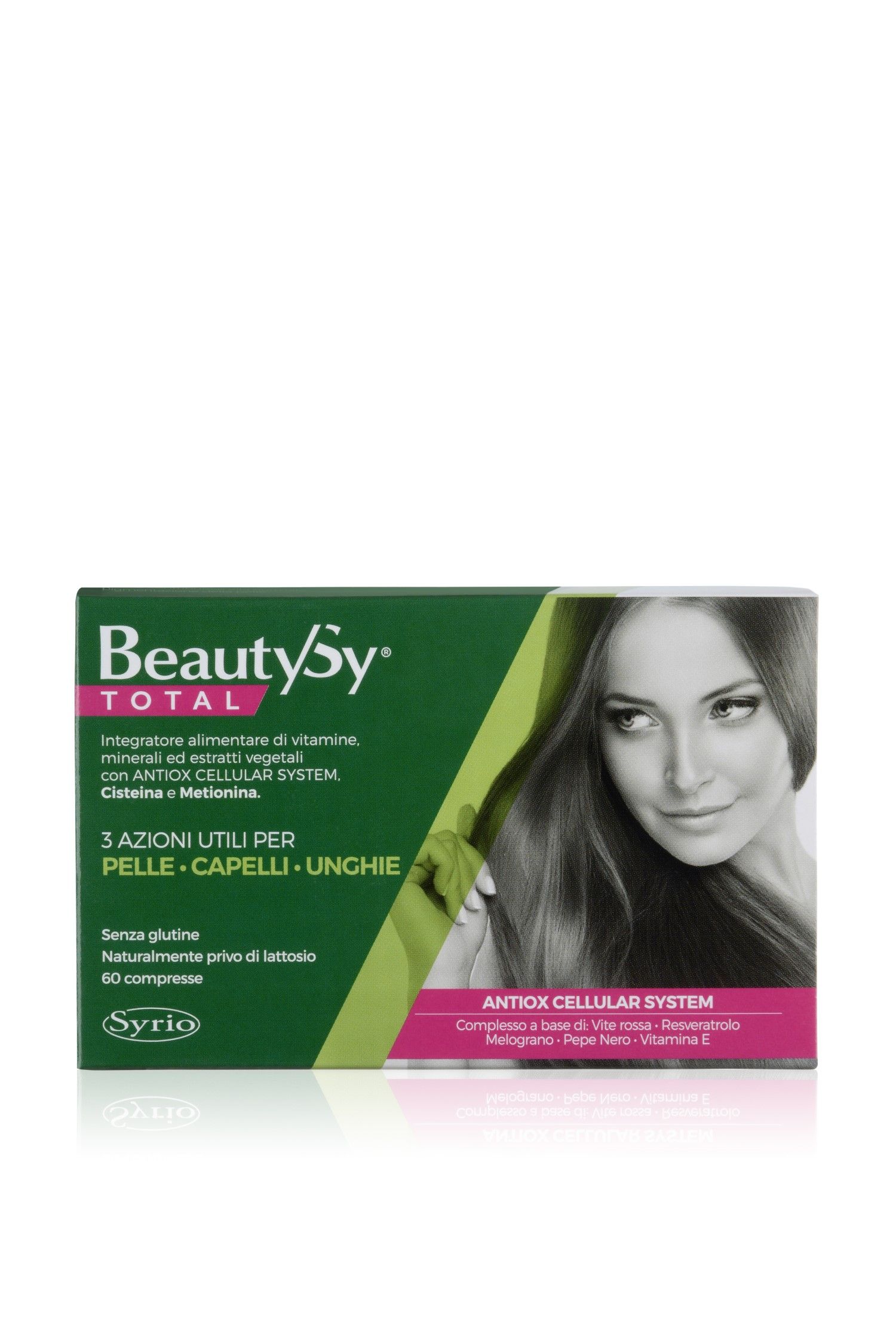 Beauty Sy Total Integratore Pelle 60 Compresse