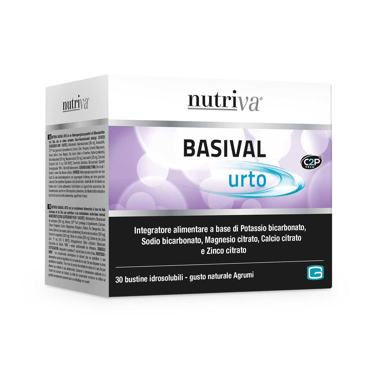 Nutriva Basival Urto Integratore Salino 30 Bustine