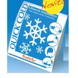 Safety Prontex Quick Cold Ghiaccio Instantaneo Fix Busta Singola Polietilene 1 Pezzo