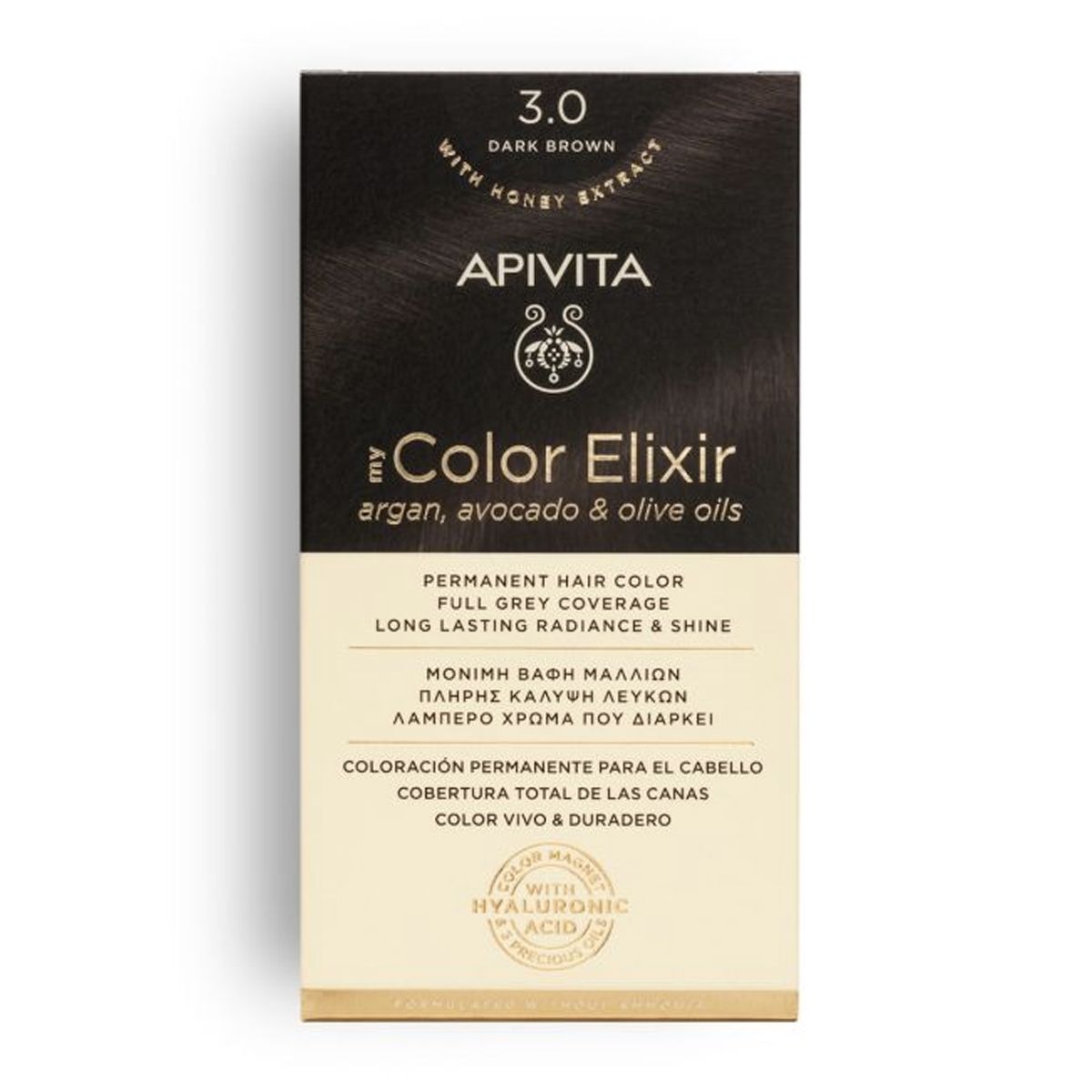 Apivita My Color Elixir Tinta Capelli 3.0 Castano Scuro